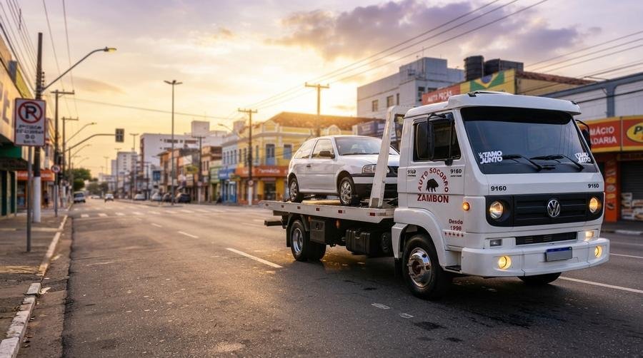 Guincho da Auto Socorro Zambon atendendo em Curitiba - foto 1