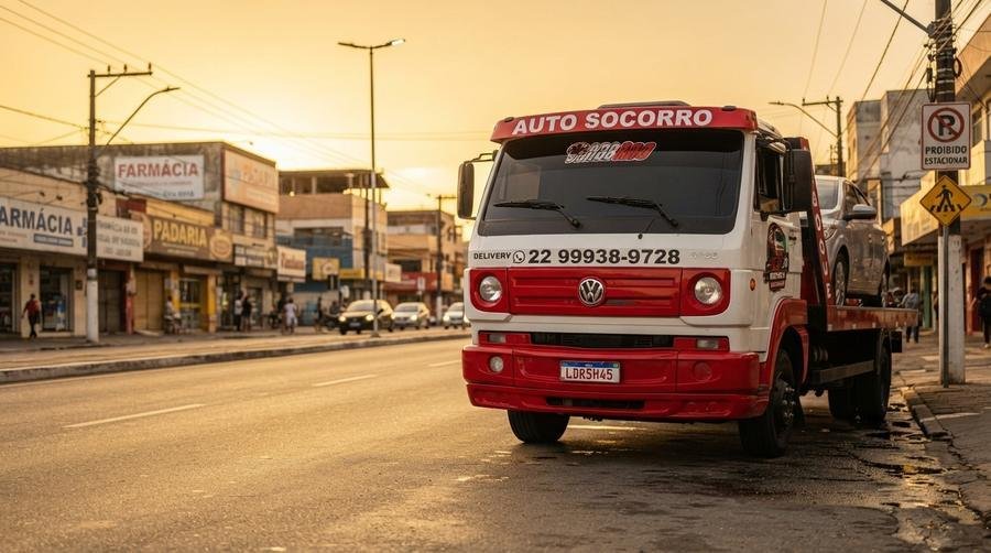 Guincho da LF Reboque 24h atendendo em Macaé - foto 1